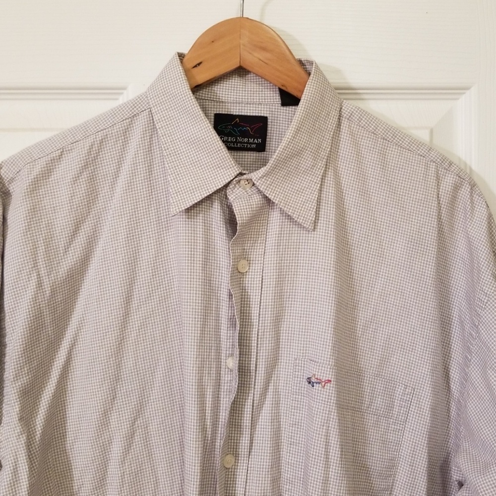 Greg Norman long sleeve button down